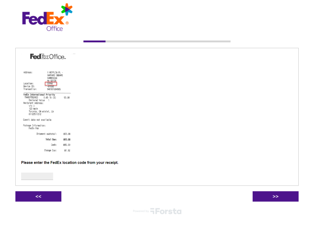 FedEx Customer Survey Image