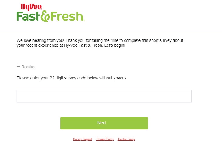 Hy Vee Guest Survey Image