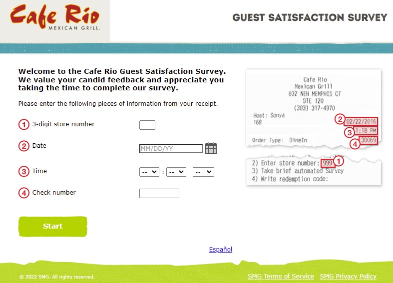 cafe rio listens guest survey image