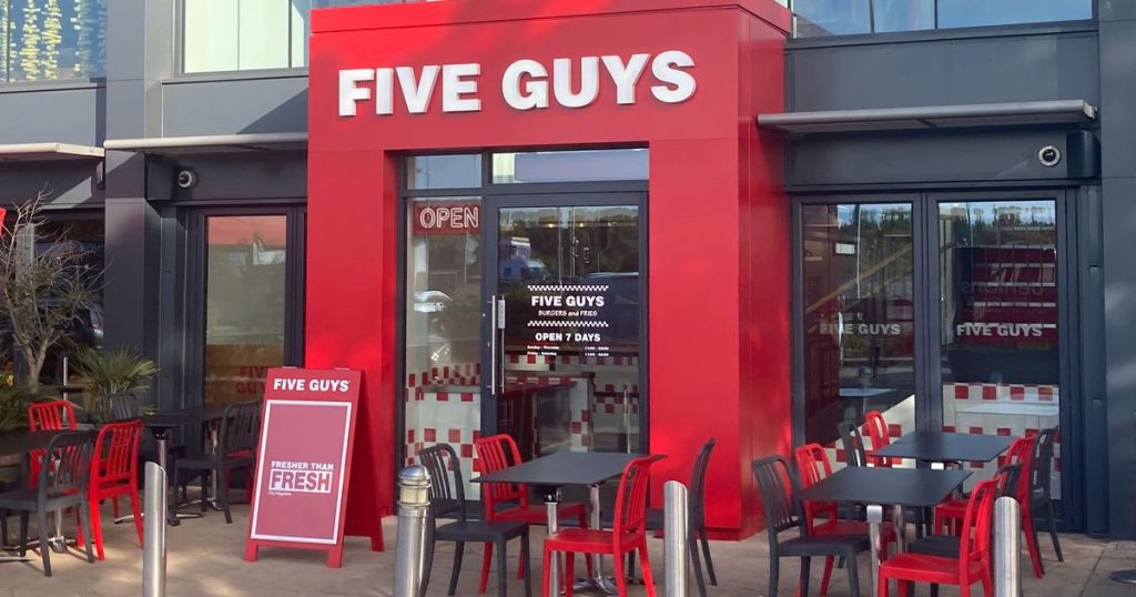 five guys survey image