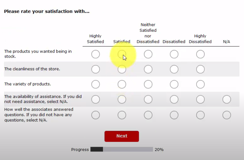 gordon food survey image