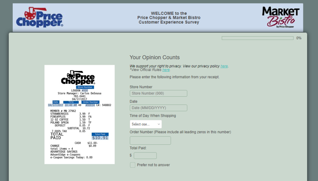 pcopinion customer survey image