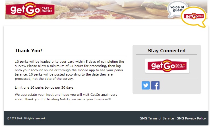 Getgo Guest Survey Image