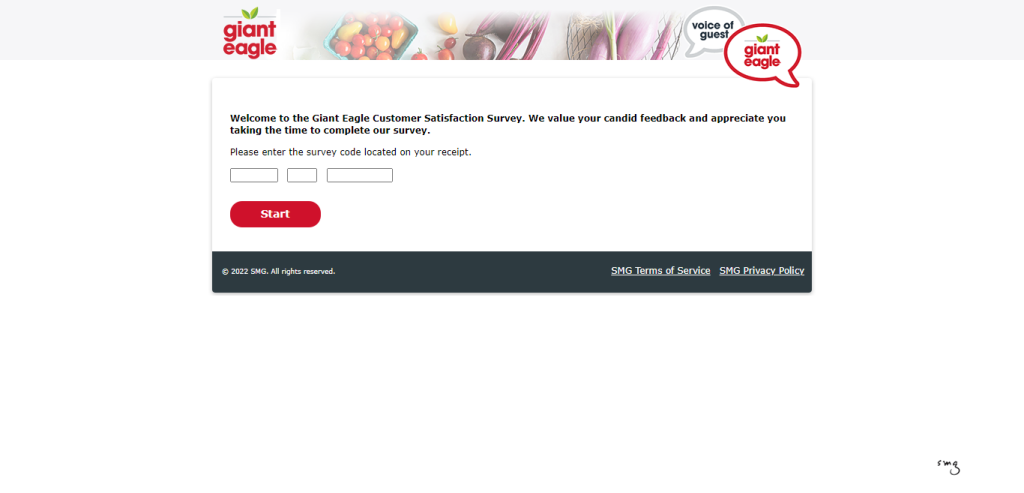 Giant Eagle Customer Satisfaction Survey Image 
