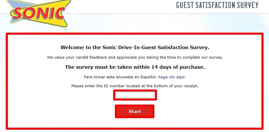 talk to sonic survey image