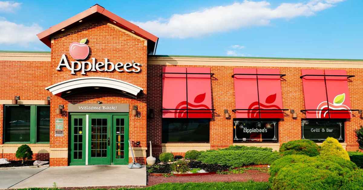 Applebee's Menu with Prices
