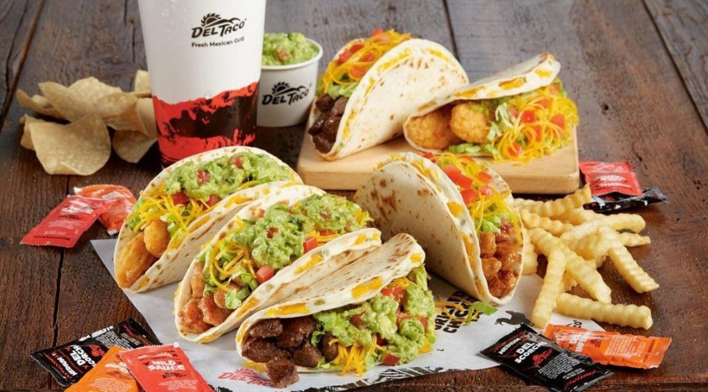 del taco menu with prices image