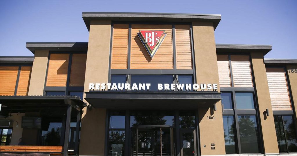 Bjs menu image