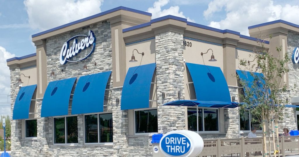 Culver's Menu with Prices Image