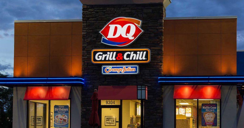 Dairy Queen Menu Image