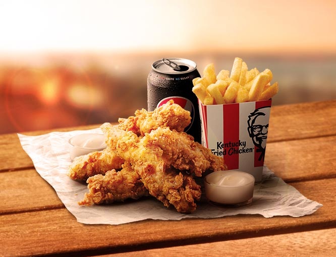 KFC menu items image