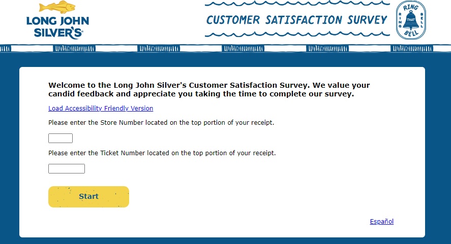 Long John Silvers Survey Image