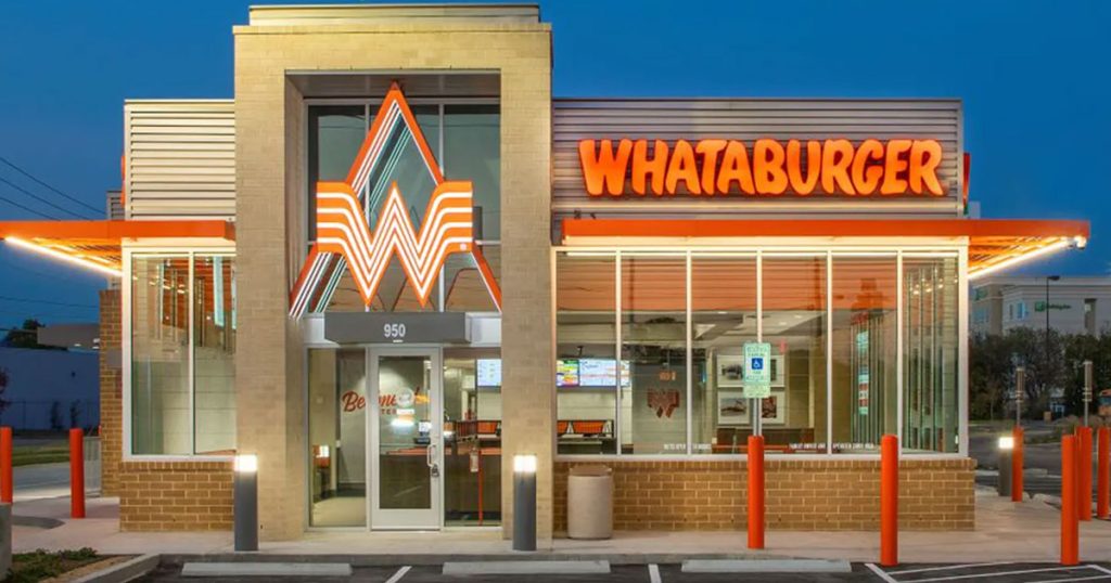 Whataburger Menu Image