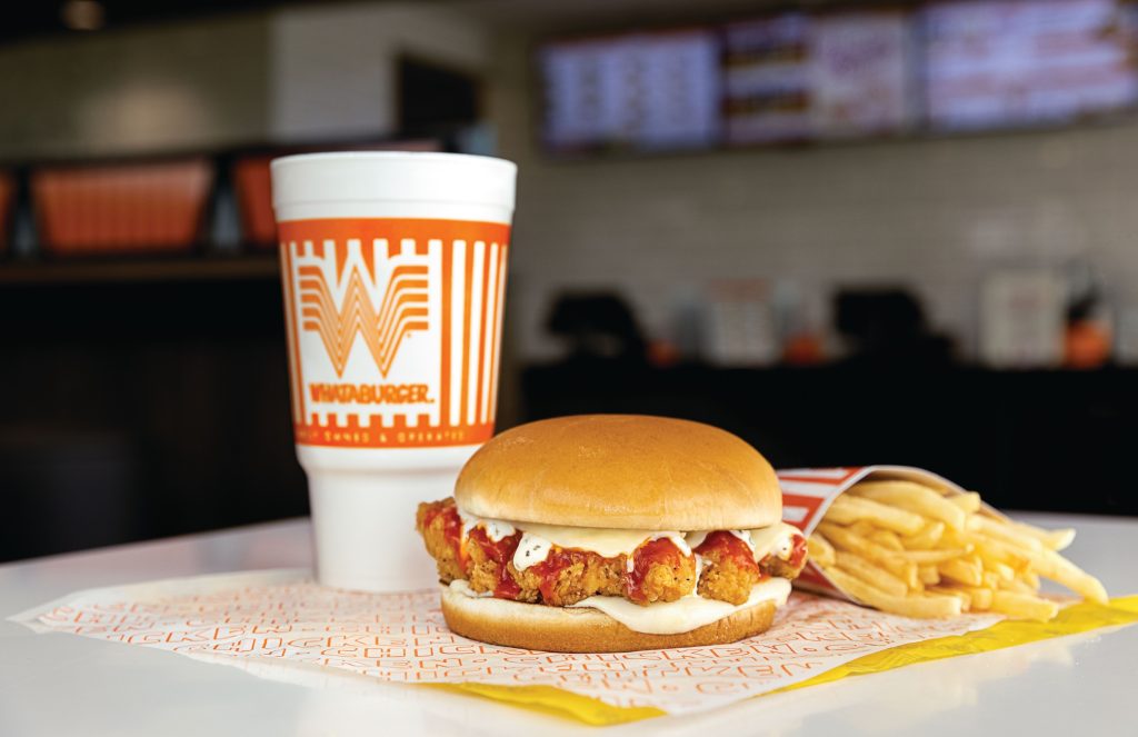 Whataburger menu with prices image