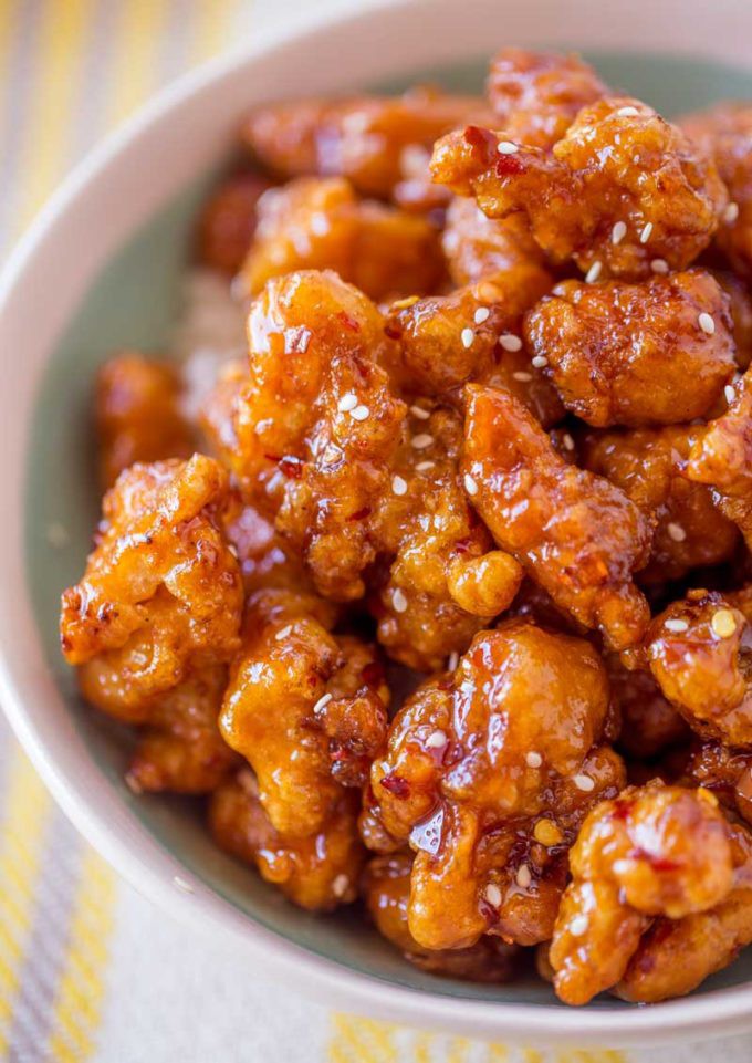 panda express orange chicken image